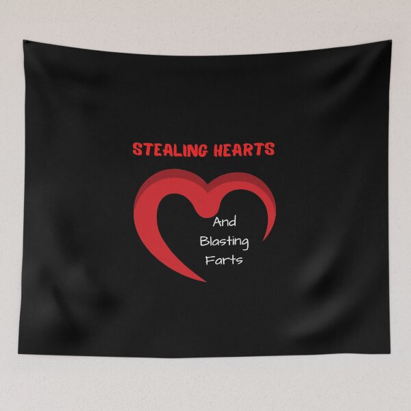 Item preview, Stealing Hearts And Blasting Farts nice lovers Gift T-shirt Classic designed and sold by lhousshop.