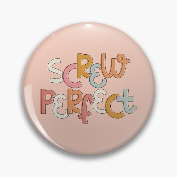 Item preview, Screw perfect quote  designed and sold by Inspiredbydavina.