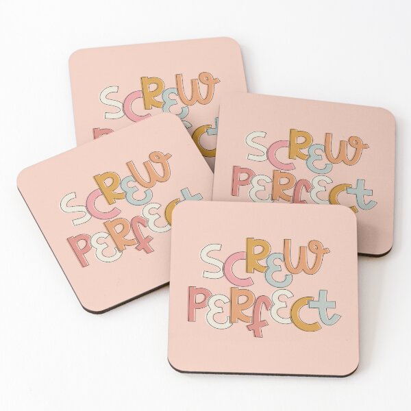 Item preview, Screw perfect quote  designed and sold by Inspiredbydavina.