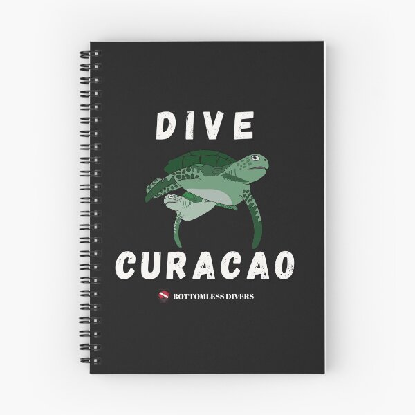 Item preview, Dive Curacao Turtles with White Font designed and sold by BottomlessDiver.