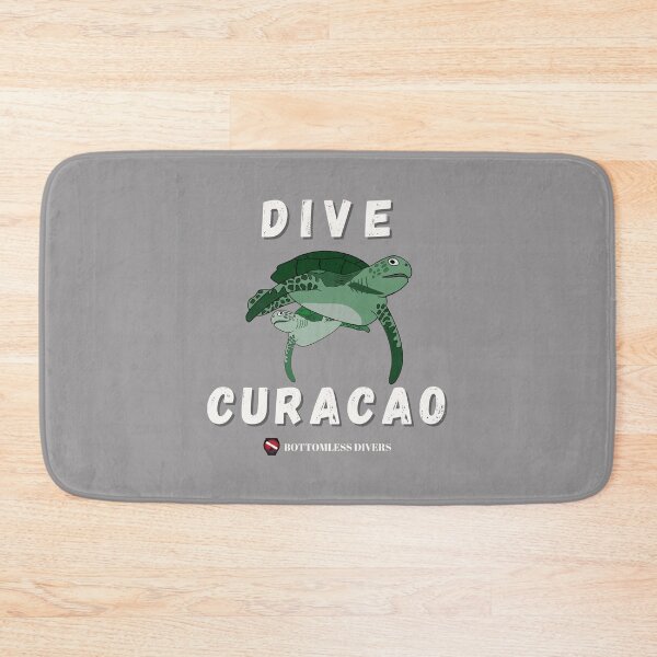 Item preview, Dive Curacao Turtles with White Font designed and sold by BottomlessDiver.