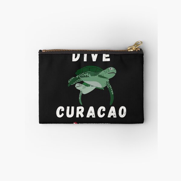 Item preview, Dive Curacao Turtles with White Font designed and sold by BottomlessDiver.