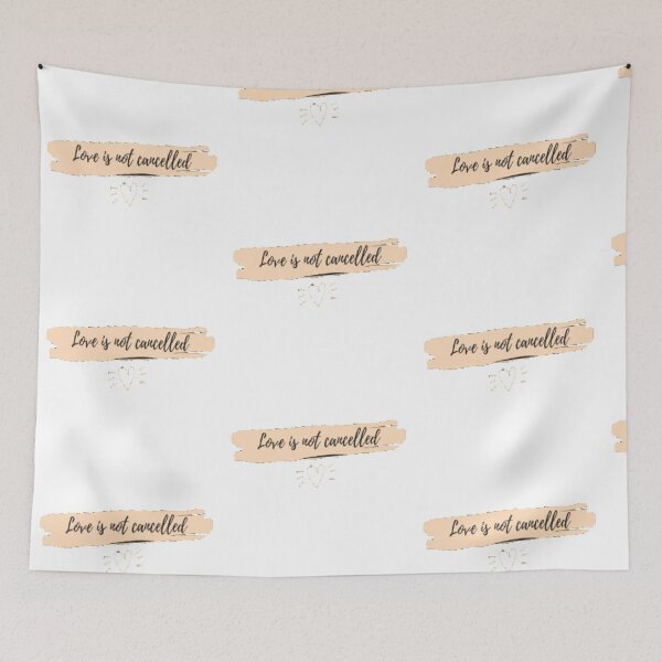 Item preview, Love is not cancelled quote designed and sold by Simi2020.