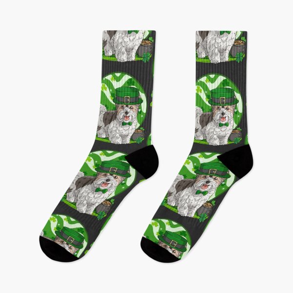 Item preview, Biewer Terrier Dog Leprechaun St. Patricks Day  designed and sold by Nosek1ng.