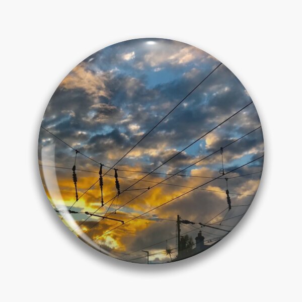 Item preview, Cloudy Train Station designed and sold by AAAlexxxa.