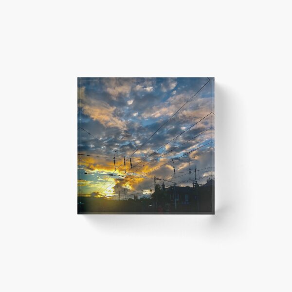 Item preview, Cloudy Train Station designed and sold by AAAlexxxa.