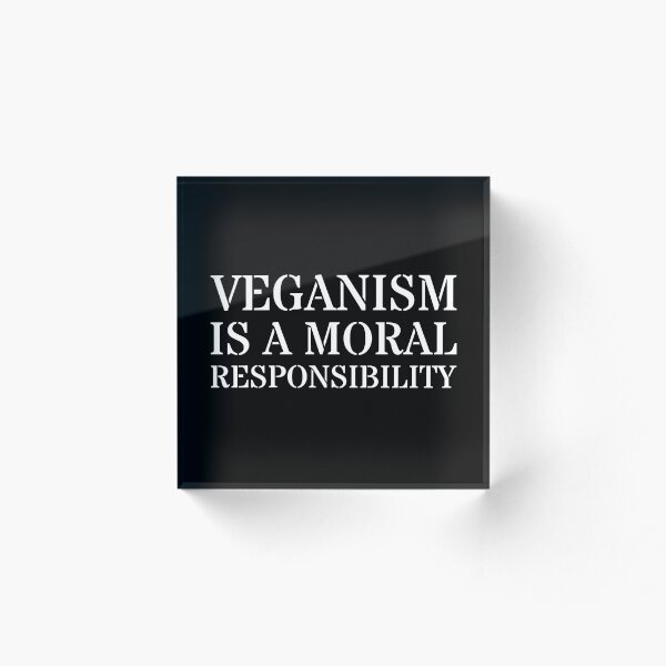 Item preview, El veganismo es una responsabilidad moral | Activismo por los derechos de los animales designed and sold by EarlessPierre.