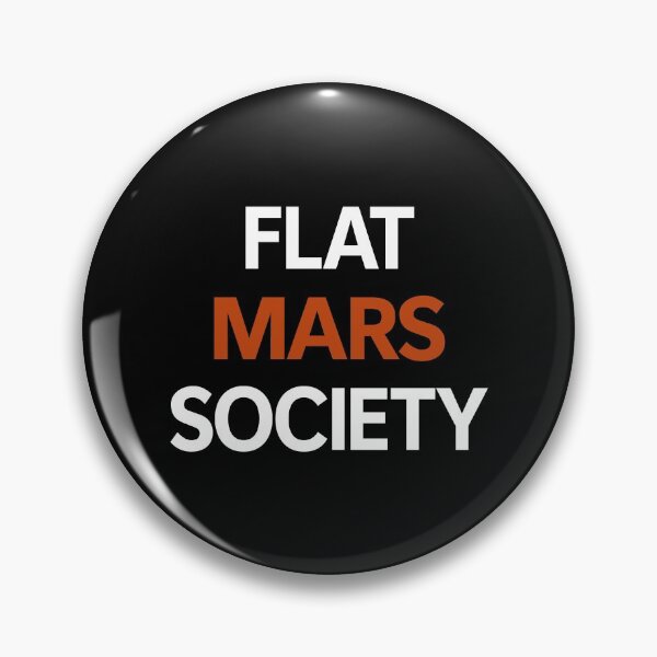 Item preview, Flat Mars Society designed and sold by creativebrother.