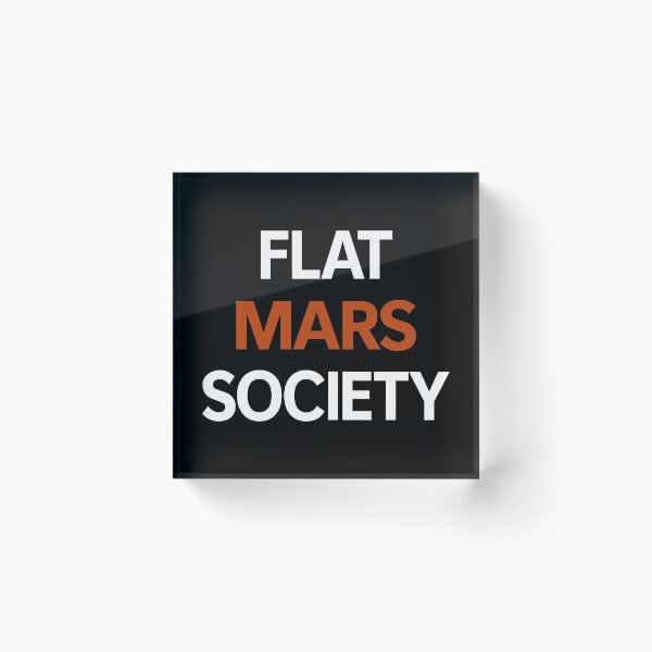 Item preview, Flat Mars Society designed and sold by creativebrother.
