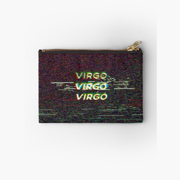 Item preview, Futuristic Virgo Zodiac Sign Text with a Glitch & Noise designed and sold by Cefani Musk.