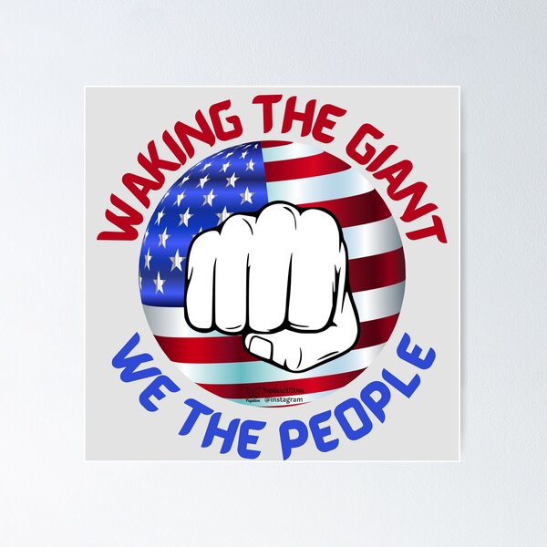 Item preview, Waking The Giant - We The People [Papillon2020inc] designed and sold by Papillon2020inc.