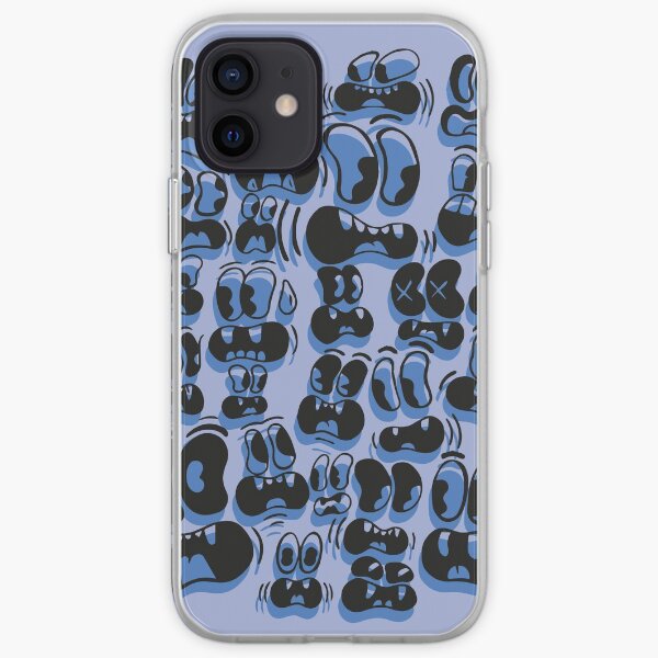 Cris de visages Coque souple iPhone
