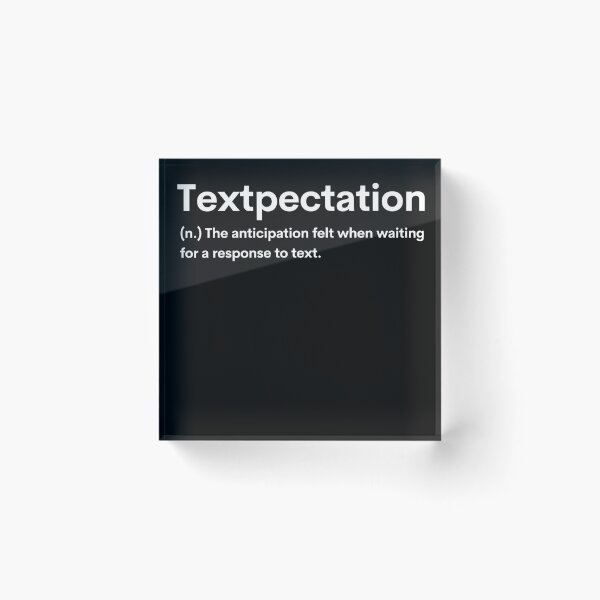 Item preview, Textpectation Definition designed and sold by Valuential.