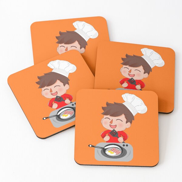 Item preview, Flamingo youtube Flamingo Plush cooking bacon and eggs, breakfast  designed and sold by SGS-.