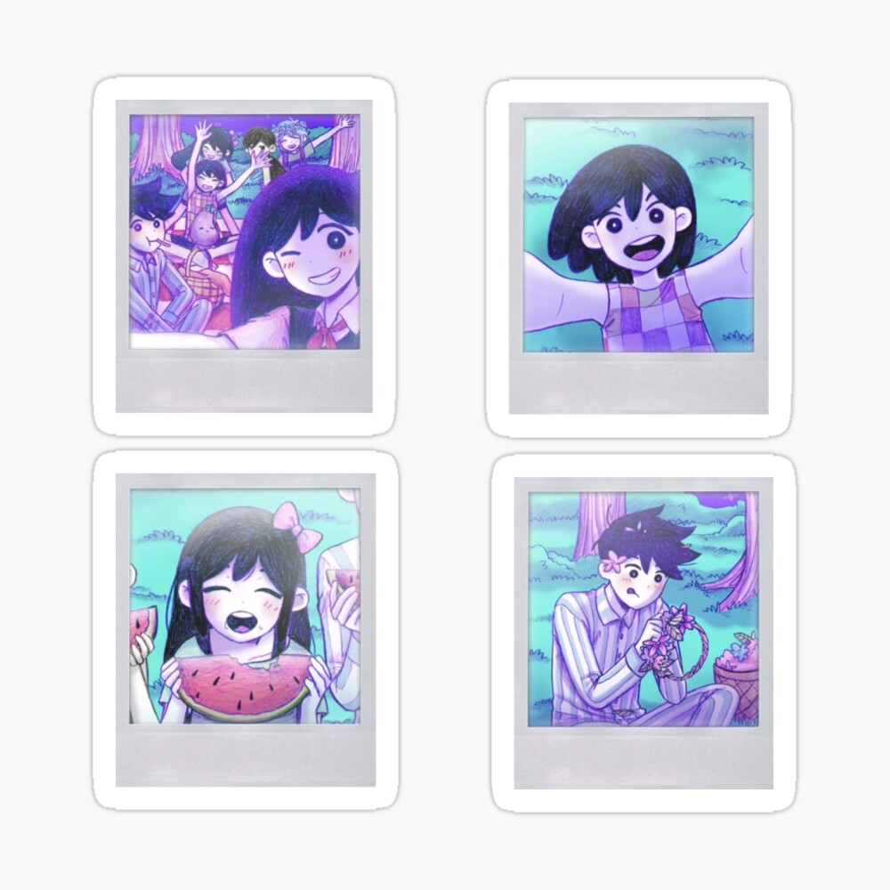 Omori Sprites Sticker for Sale by Eroshi