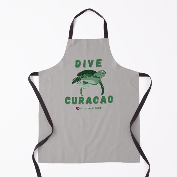 Item preview, Dive Curacao Turtles with Green Font designed and sold by BottomlessDiver.