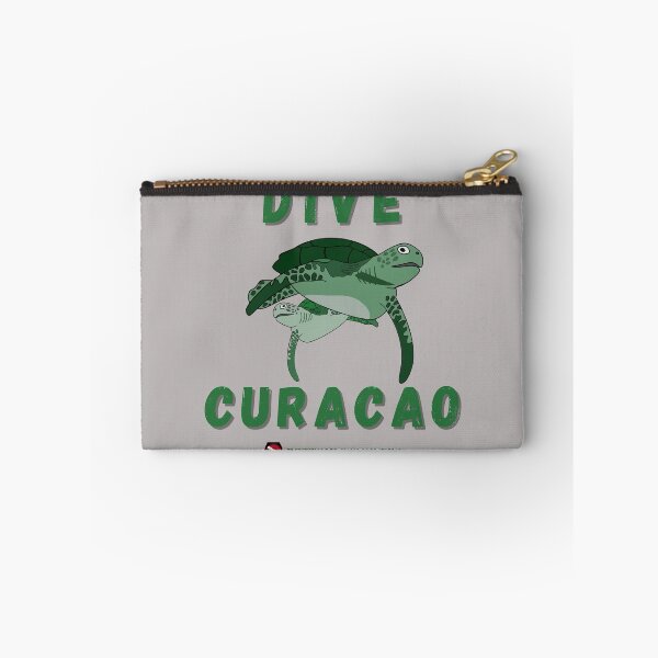 Item preview, Dive Curacao Turtles with Green Font designed and sold by BottomlessDiver.