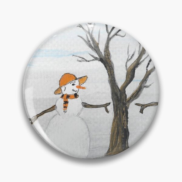 Item preview, Snowman & woman with Tree designed and sold by OraMorrison.
