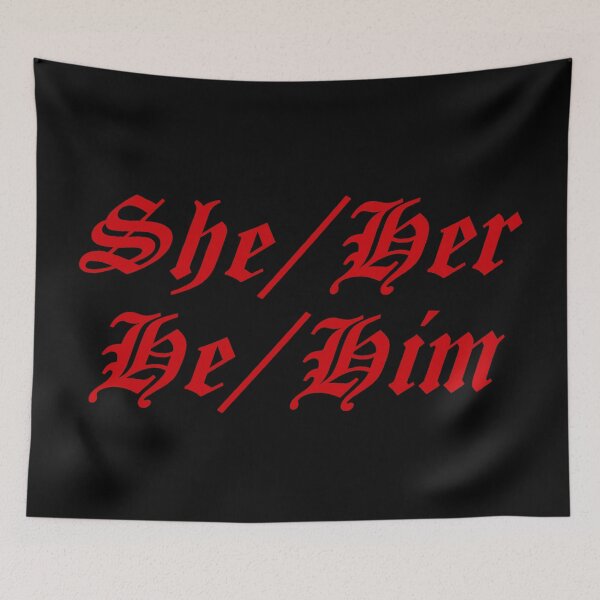 Item preview, She/Her/He/Him designed and sold by punkauracrystal.