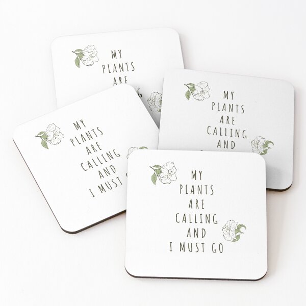 Item preview, Funny Gardening Saying My Plants are Calling designed and sold by Eng-Sun.