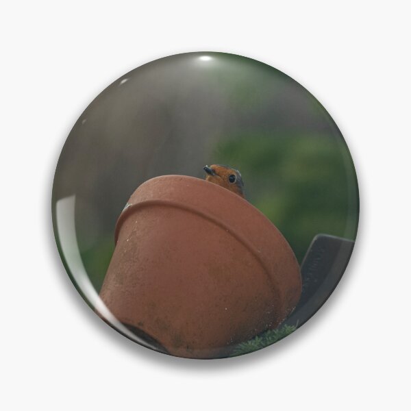 Item preview, red-robin-in-a-flower-pot designed and sold by kathleenjean.