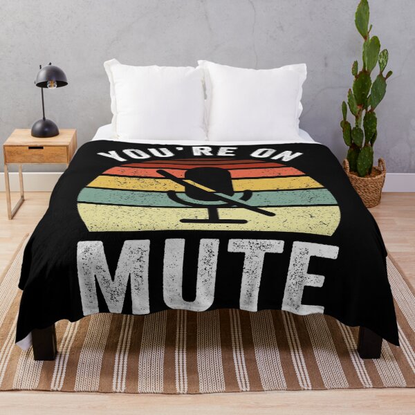 Item preview, You're On Mute Home Office Video Call Humor designed and sold by honeyandcotton.