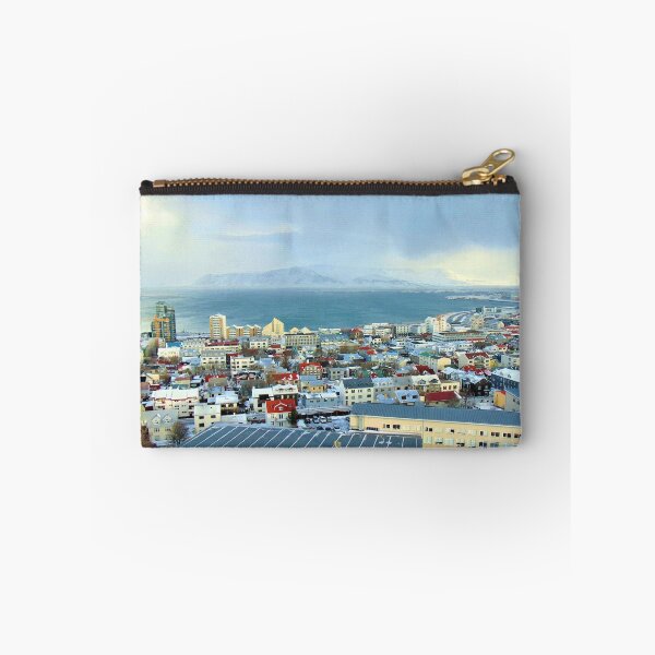 Item preview, View of Reykjavik overlooking Videy Iceland designed and sold by flyingracoon.