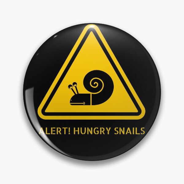 Item preview, Hungry Snails - Funny Snail Alert designed and sold by Unicorn7Magic.