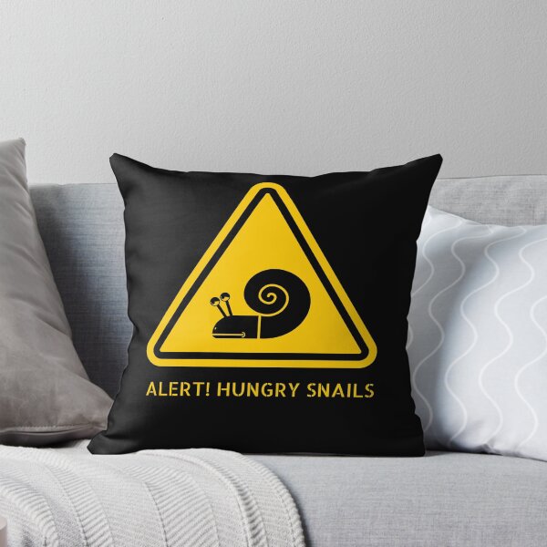 Item preview, Hungry Snails - Funny Snail Alert designed and sold by Unicorn7Magic.