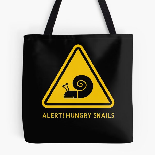 Item preview, Hungry Snails - Funny Snail Alert designed and sold by Unicorn7Magic.