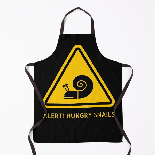 Item preview, Hungry Snails - Funny Snail Alert designed and sold by Unicorn7Magic.