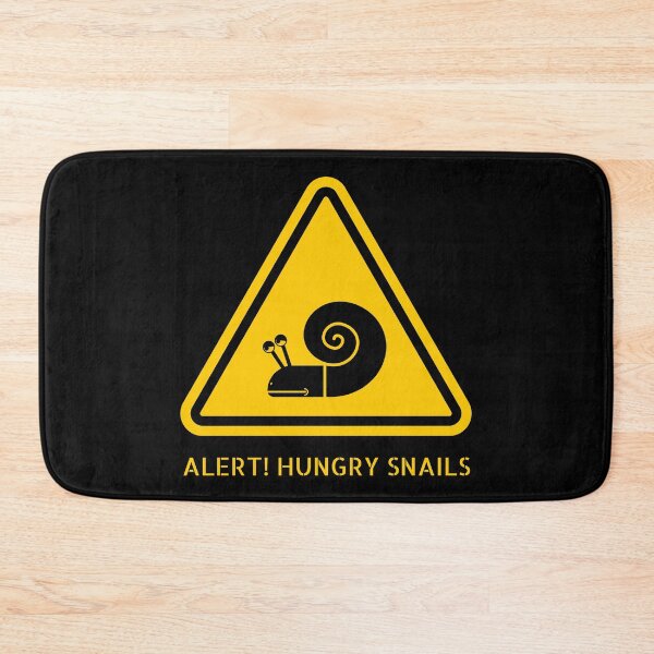 Item preview, Hungry Snails - Funny Snail Alert designed and sold by Unicorn7Magic.