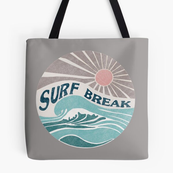 Item preview, Surf Break pink designed and sold by lolamawi.