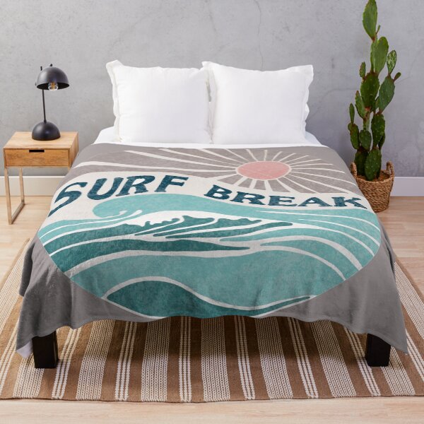 Item preview, Surf Break pink designed and sold by lolamawi.