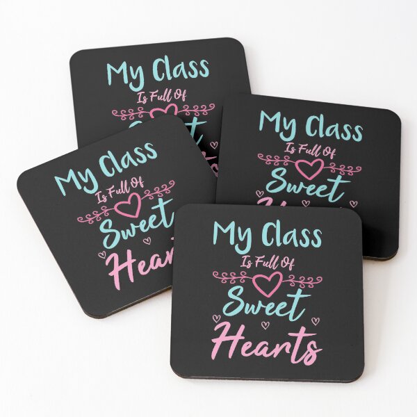 Item preview, Teachers - My Class Is Full Of Sweet Hearts Kindergarten Teacher Gift designed and sold by WhiteTears.