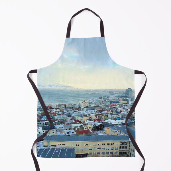 Item preview, View of Reykjavik Iceland designed and sold by flyingracoon.