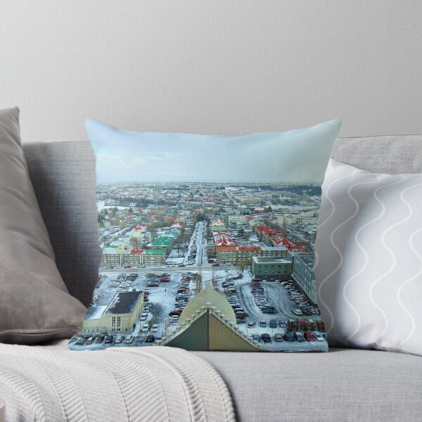 Item preview, View of Reykjavik Iceland designed and sold by flyingracoon.