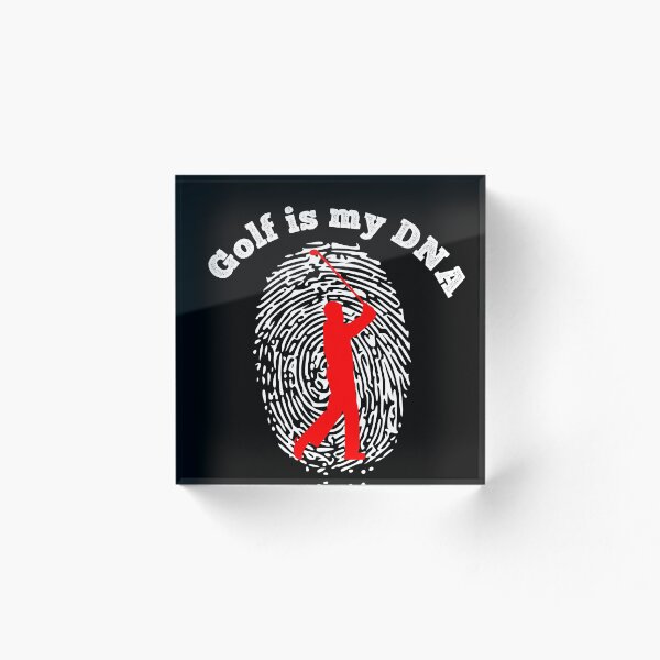 Aperçu de l'œuvre Golf - C'est mon ADN - Cadeau de chemise créée et vendue par PDAG.