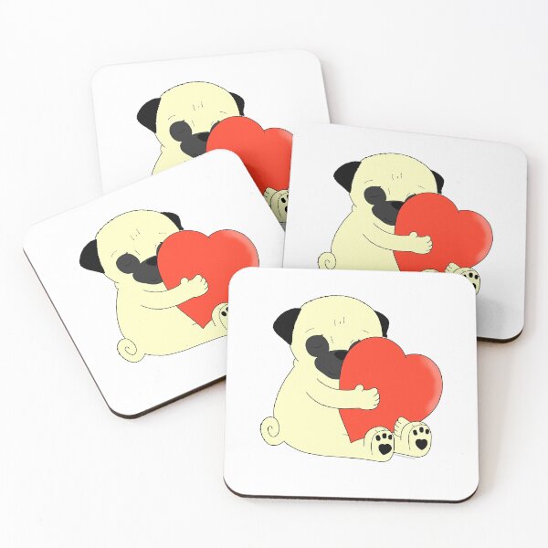 Item preview, Pug hugs designed and sold by HumphreythePug.