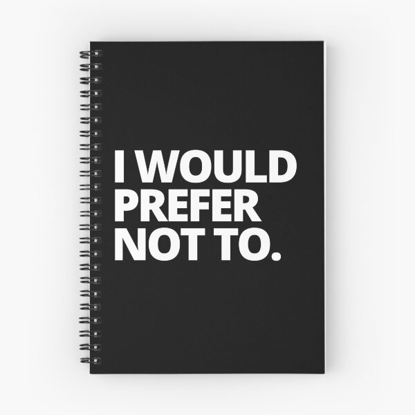 Item preview, I would prefer no to by Zizek designed and sold by Merigold.
