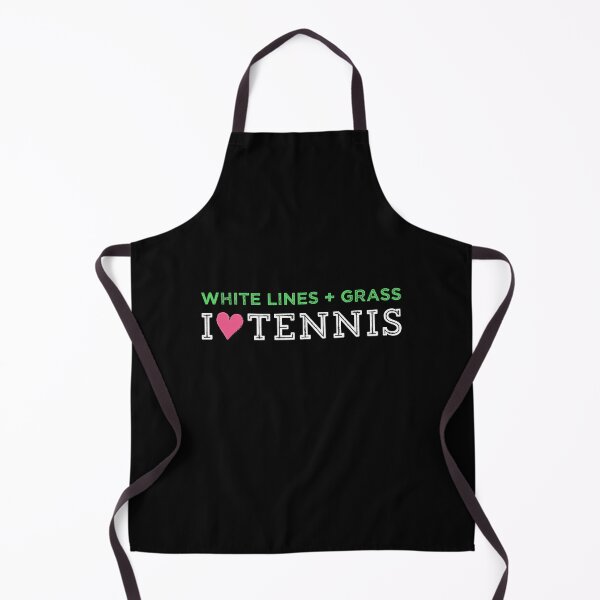 Item preview, White Lines + Grass - I Love Tennis designed and sold by depresident.