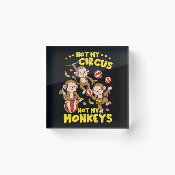 Item preview, Circus Monkeys designed and sold by CreativeGiftShp.
