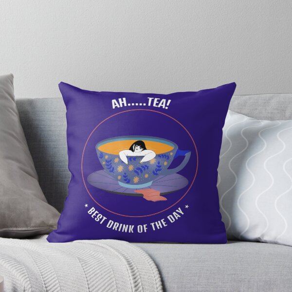 Item preview, Ah Tea - Best Drink of the Day 1/7 designed and sold by ShallyLoves.