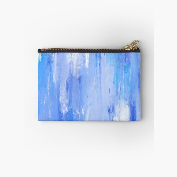 Item preview, Abstract Blue and White Paint Strokes designed and sold by Cato99.