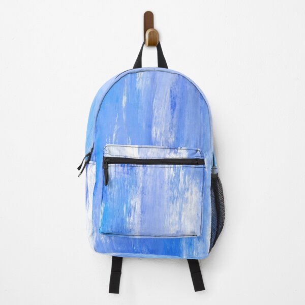 Item preview, Abstract Blue and White Paint Strokes designed and sold by Cato99.