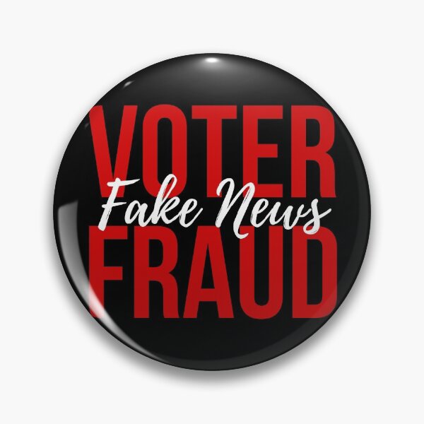 Item preview, voter fraud fake news designed and sold by Hey-Nice-Shirt.