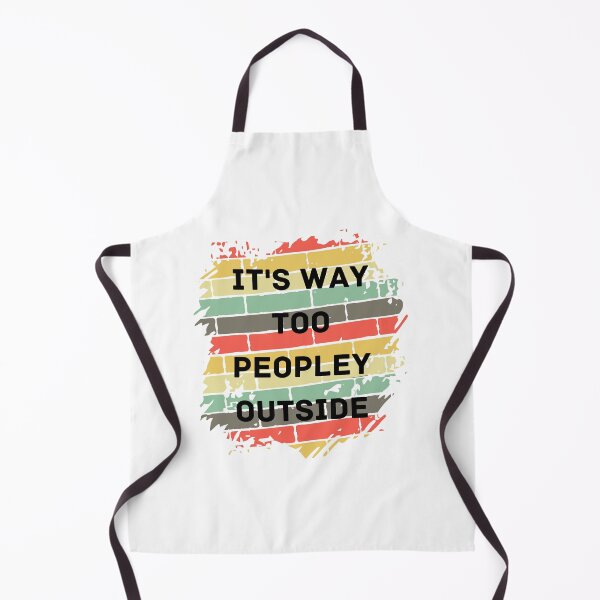 Item preview, It's way Too Peopley Outside Essential T-Shirt designed and sold by lhousshop.