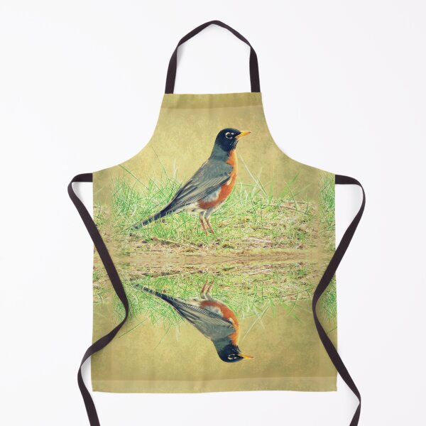 Item preview, American Robin At Water's Edge designed and sold by Jean Gregory Evans.