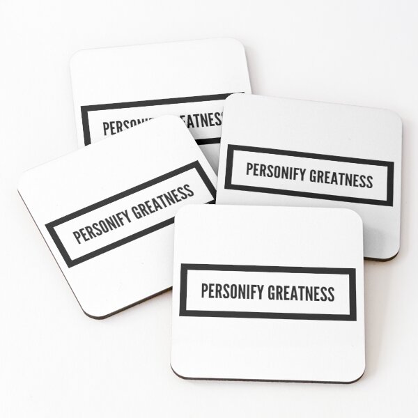 Item preview, Personify Greatness Grind Quote designed and sold by Solkri Design.