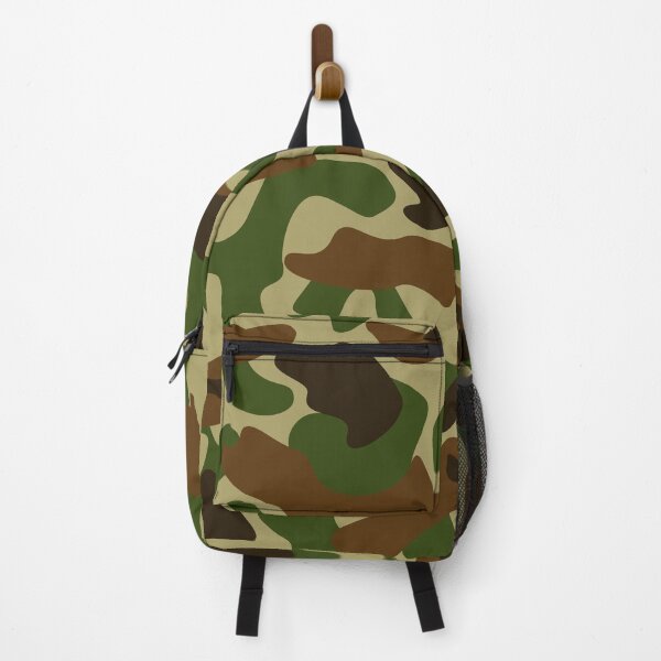 Item preview, Camouflage Pattern Military Background Camo design Green Brown Black Camo designed and sold by VintagePathway.